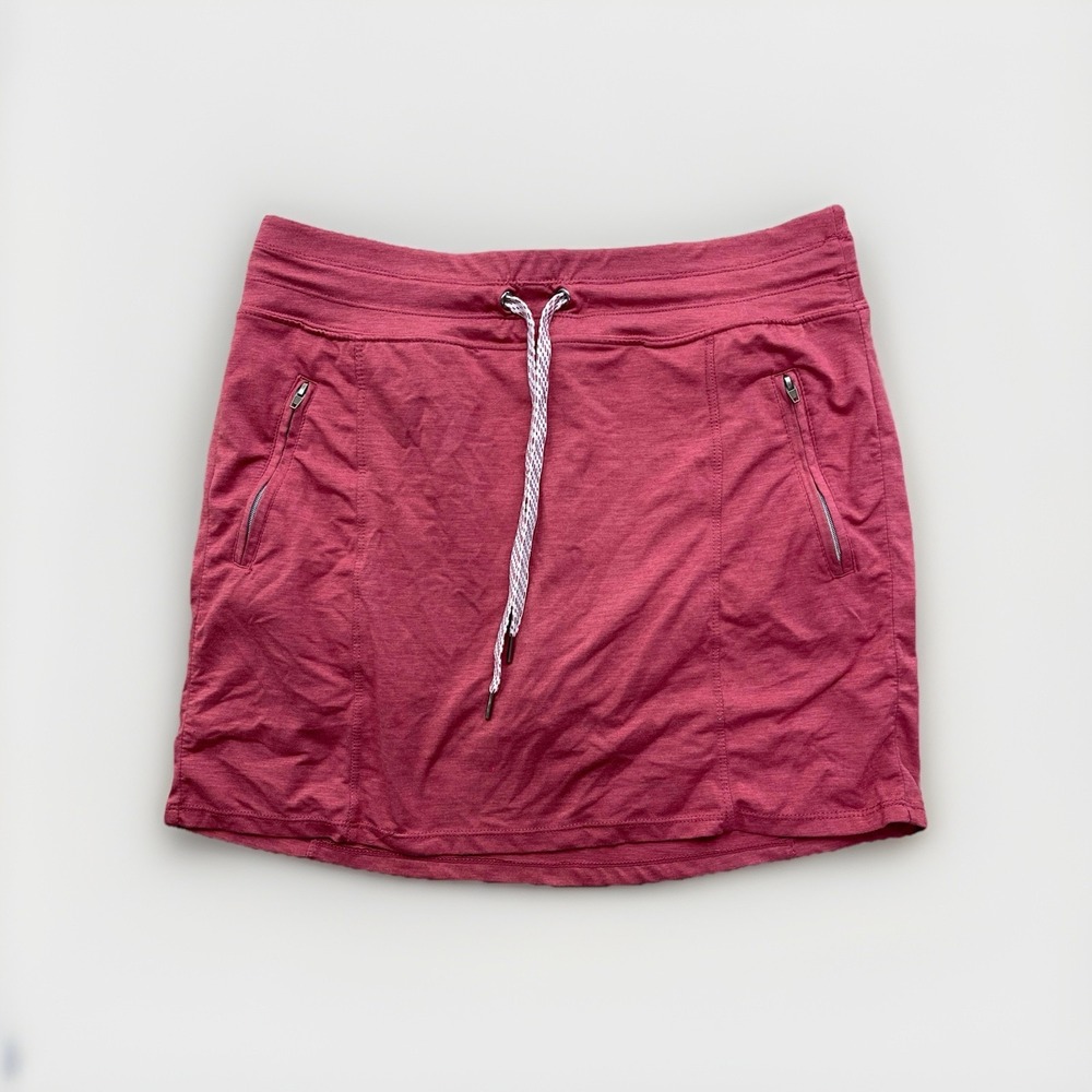 M Soft Skort Womens Zip Pockets Stretch Drawstring  Camouflage Size M‎